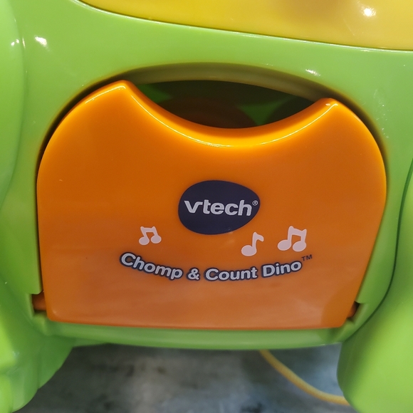 VTech Chomp and Count Dino, Green Dinasaur - Picture 8 of 9